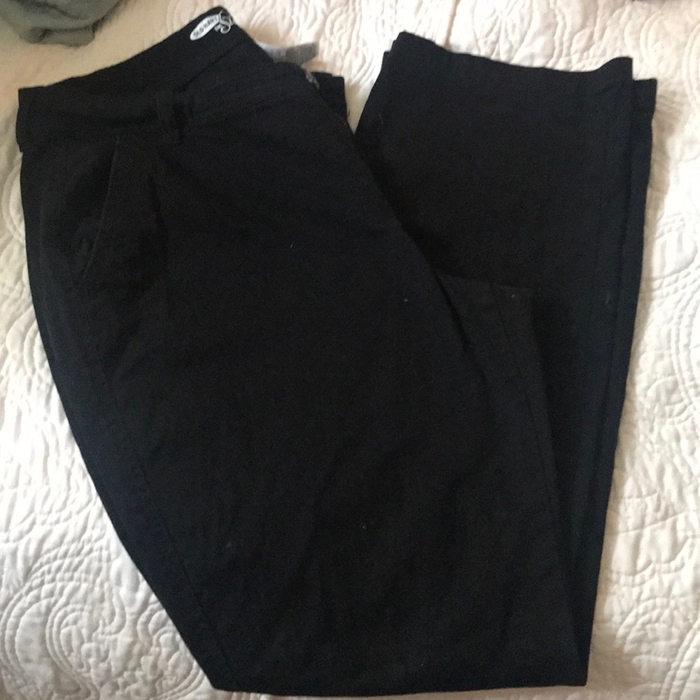 Old Navy Black Khaki Dress Pants